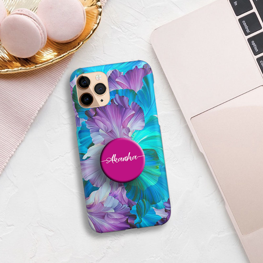 Gripper Case With Lavender flowers S A A B O O