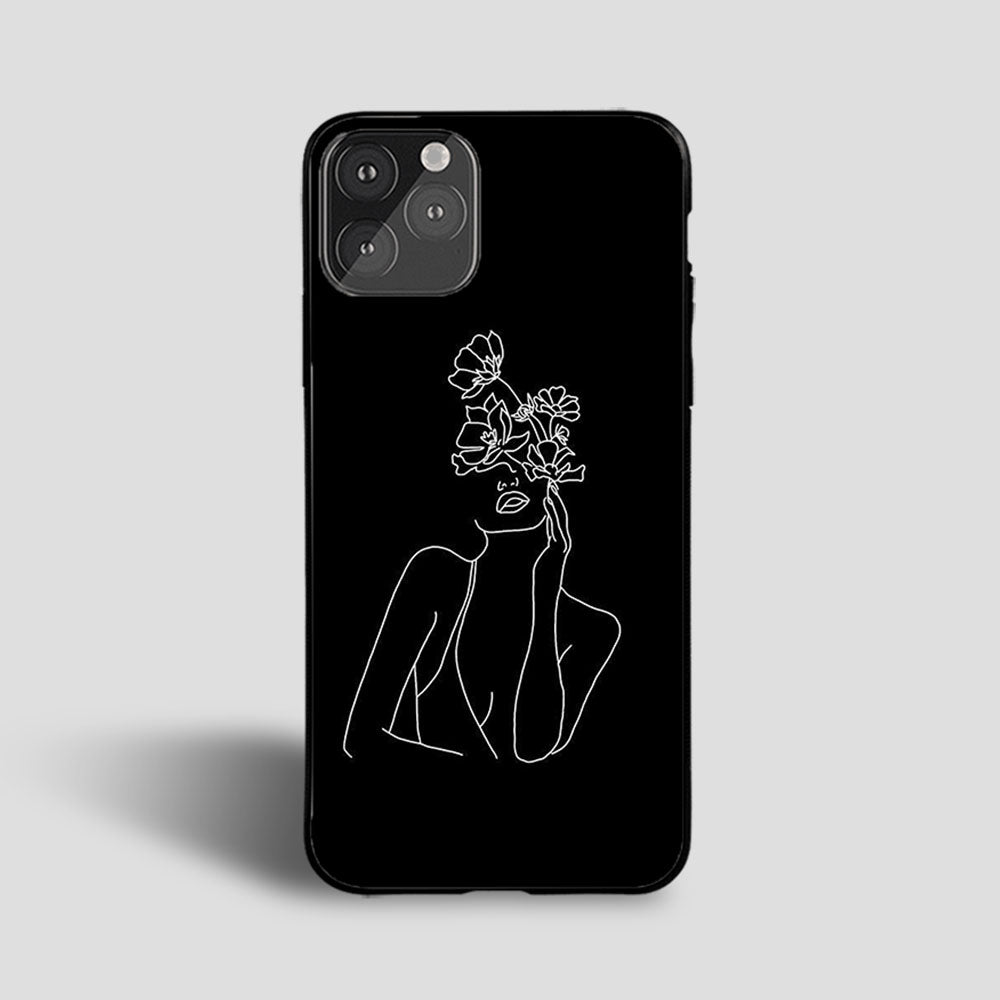 Floral Girl Art Case