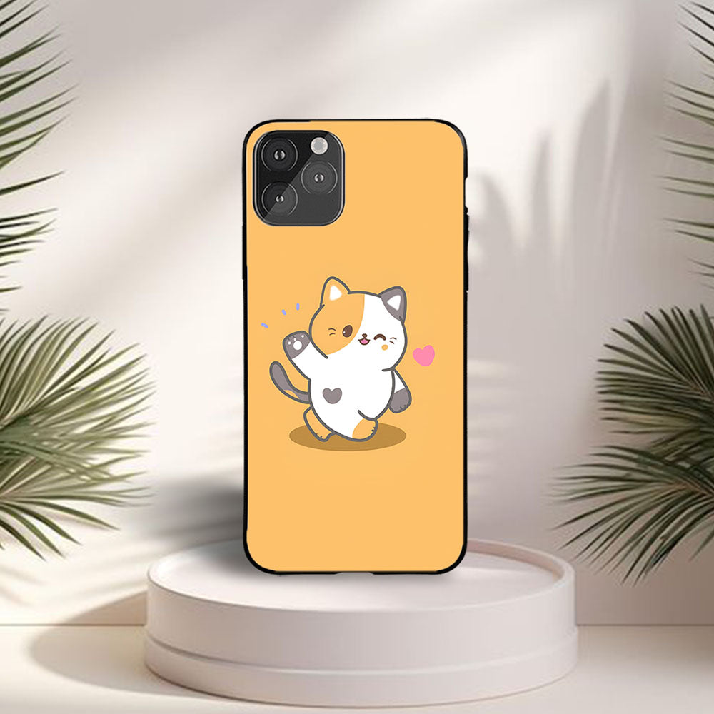 Naughty Cat Printed Protective Case