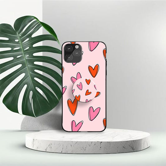 Hearts Gripper Mobile cover