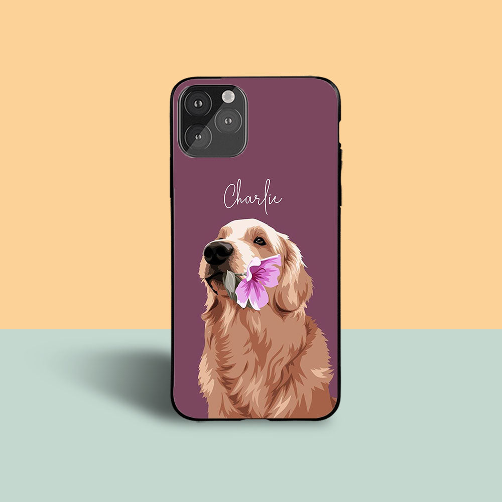 Pet Name Printed protective case