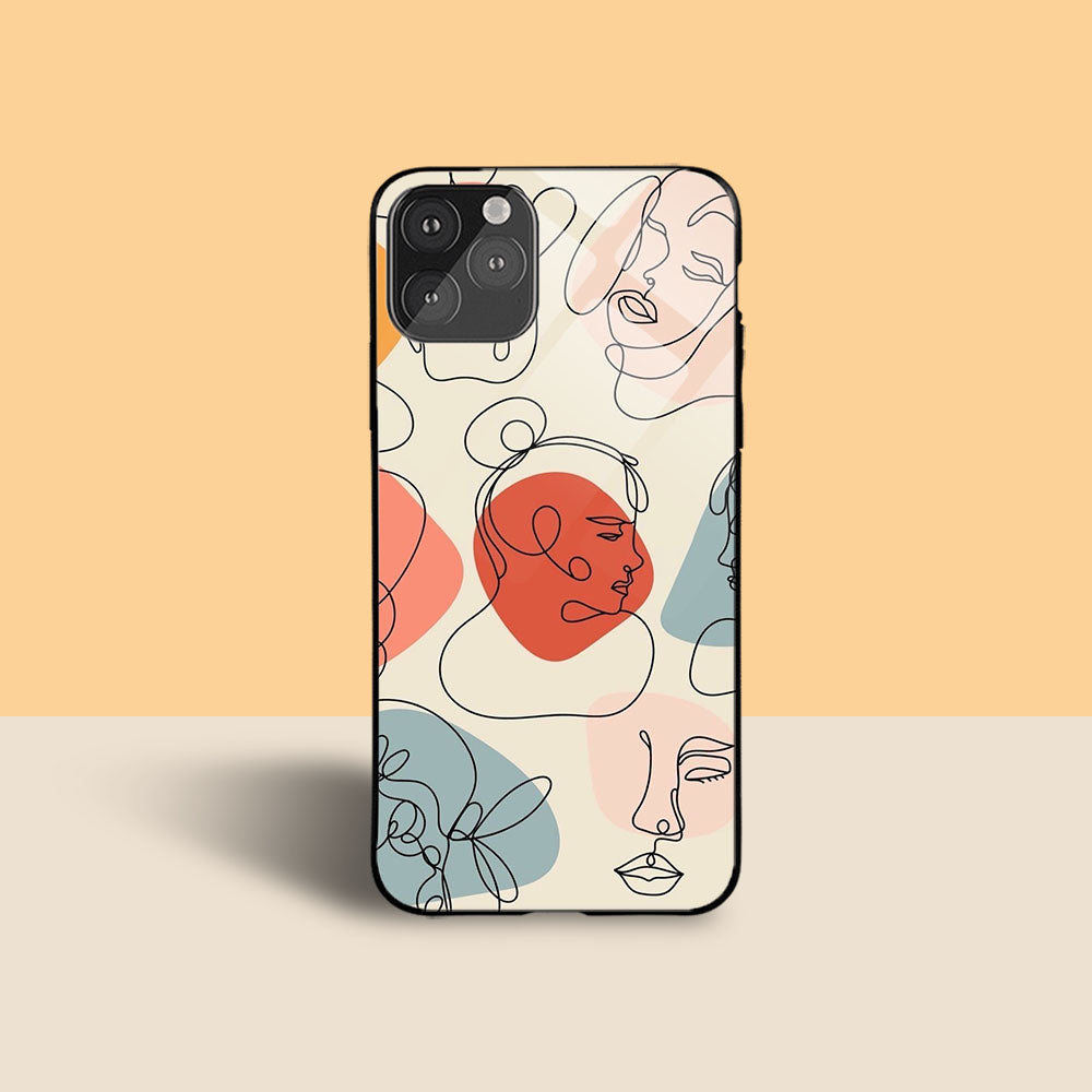 Face Art Printed Protective Case