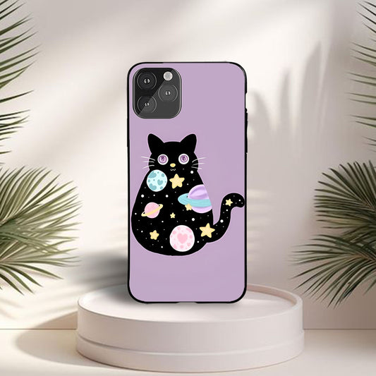 Cat Universe Printed Protective Case