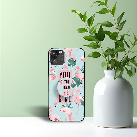 You Can Girl Flamingo Case