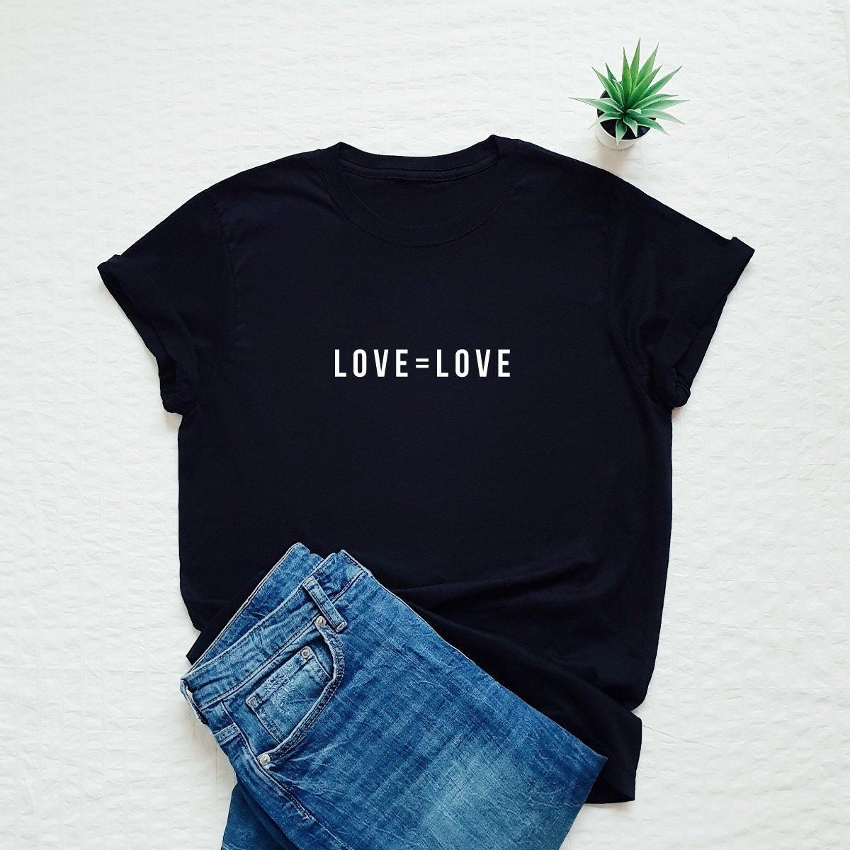 Love=Love Printed Unisex T-Shirt