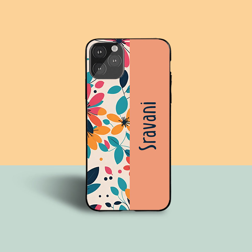 Beauty Blossoms Name Protective Case