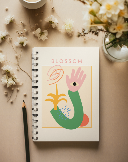 Bloom A5 Spiral Notebook