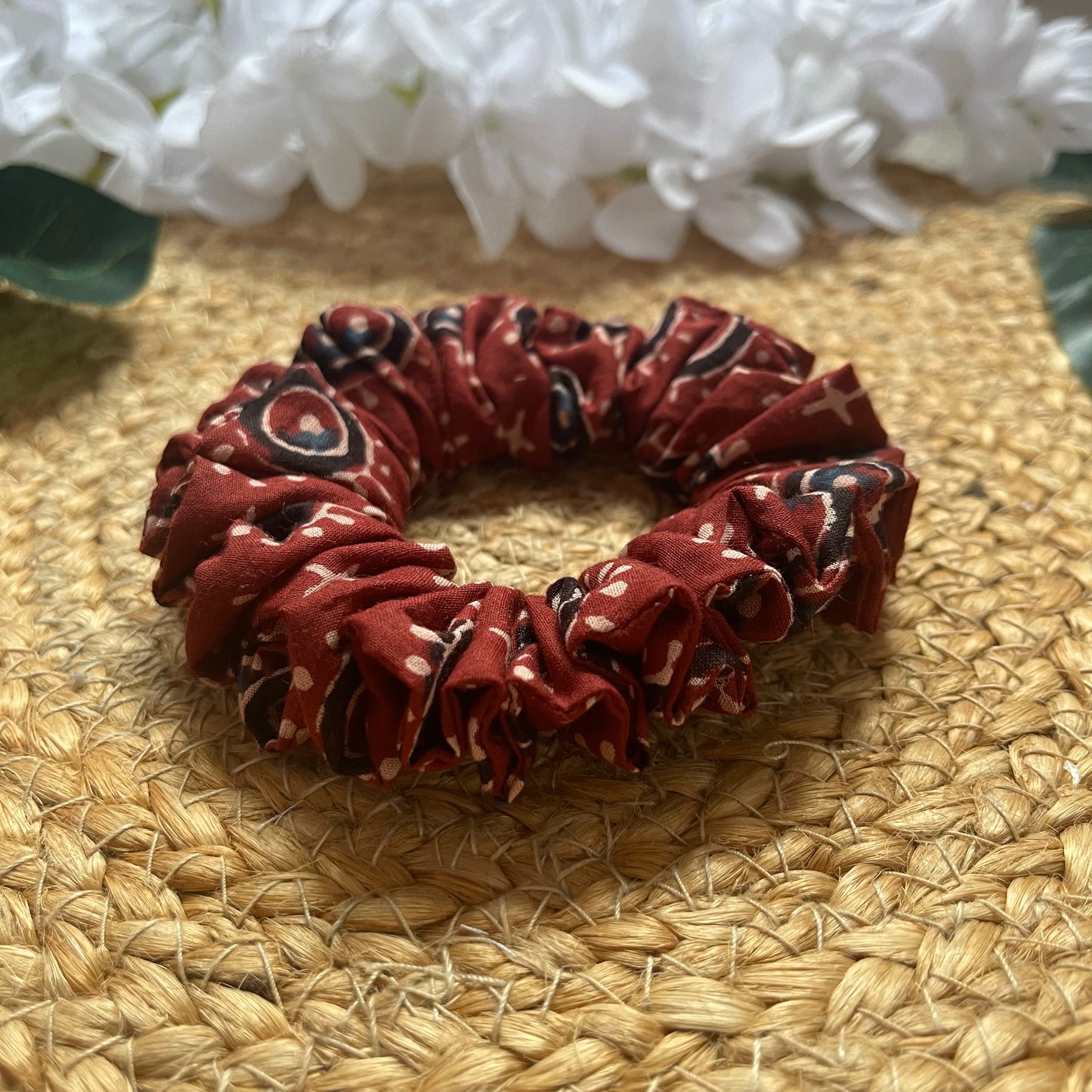 Ajrakh - Traditional Lux XL Scrunchie