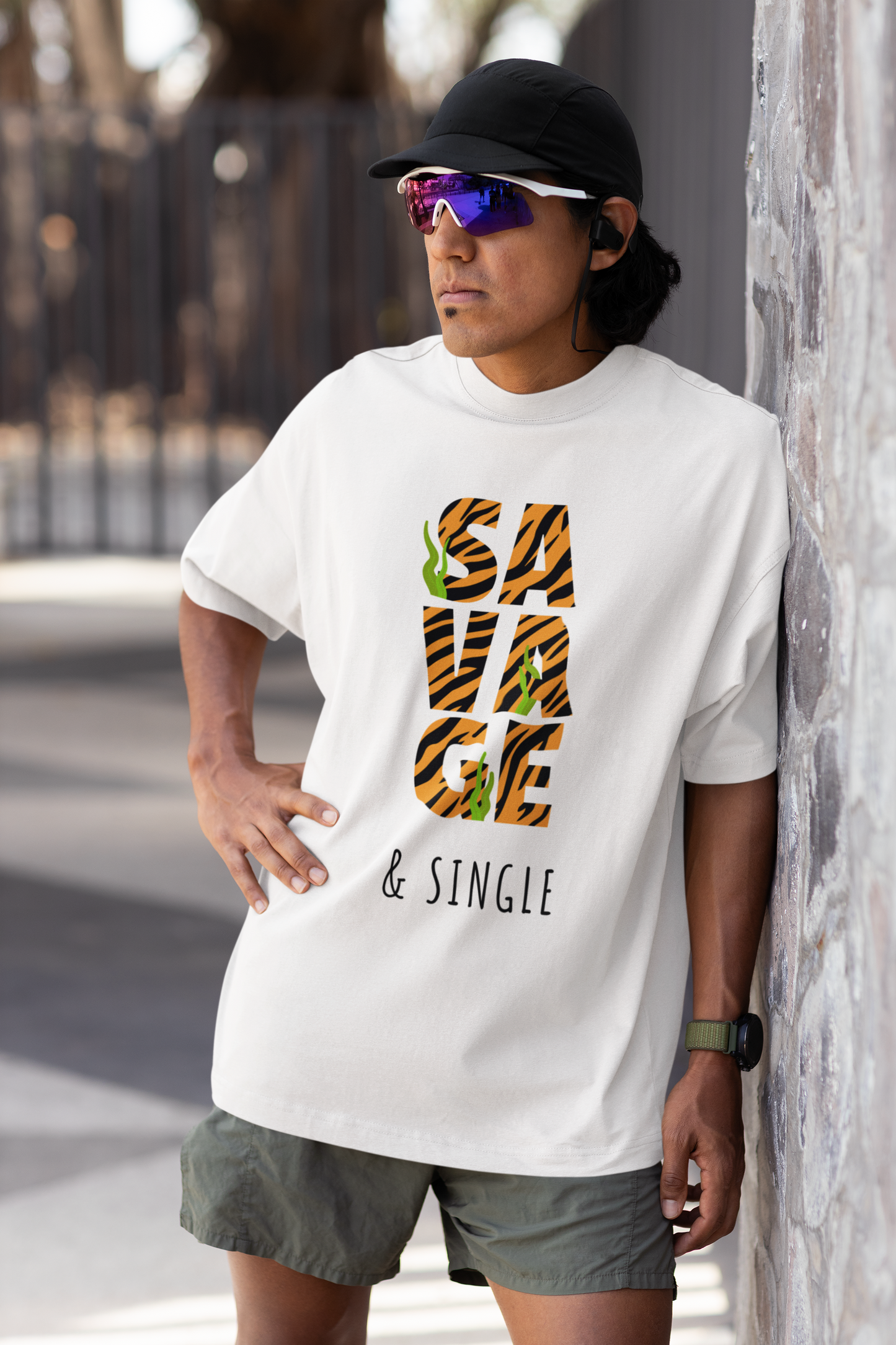 Savage & Single Oversized Printed Tshirt Unisex