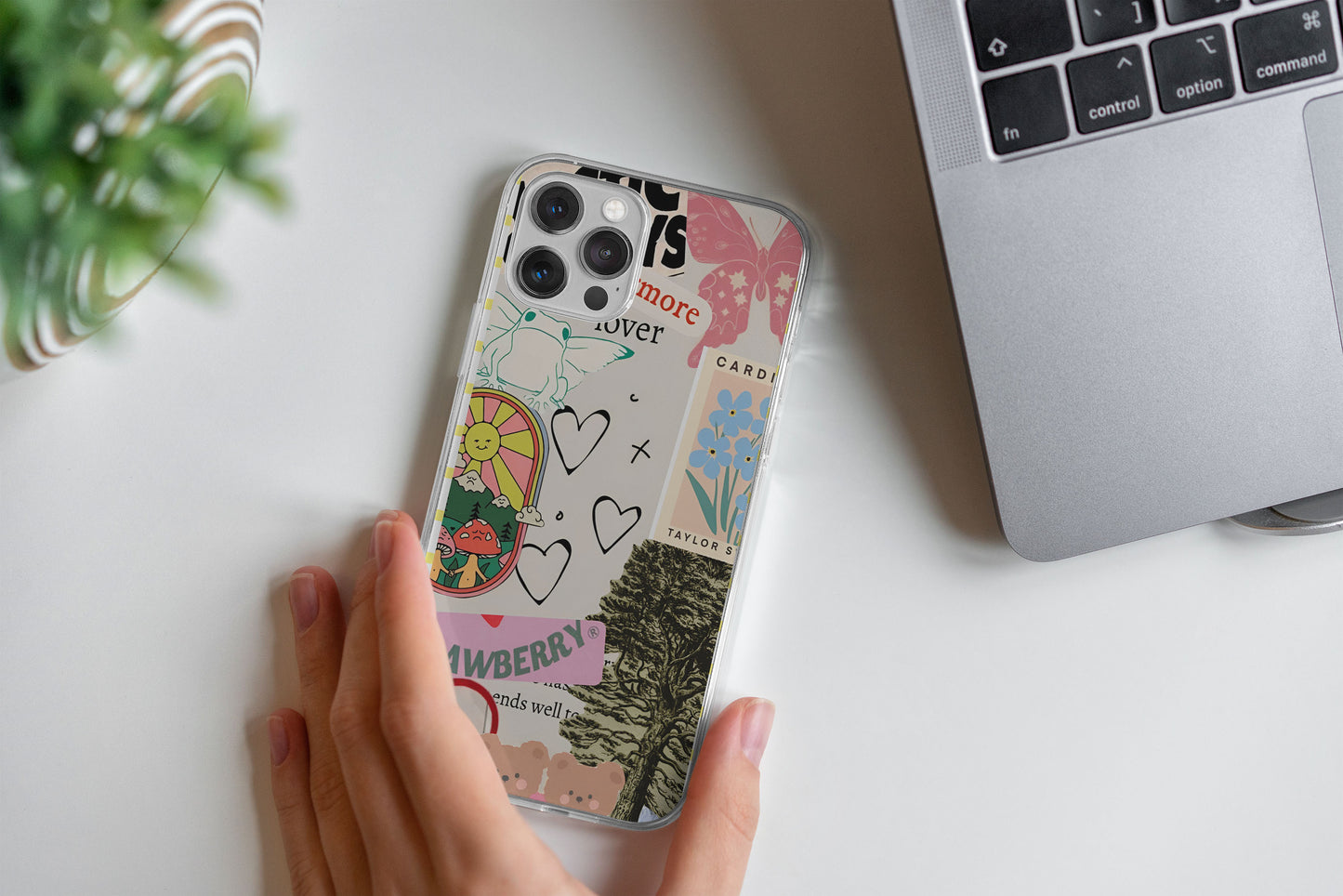 Cute Aesthetic Things  Printed Silicone case