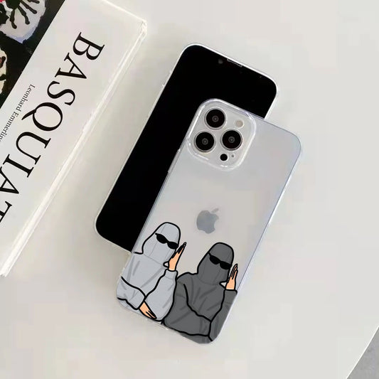 Funny Guy Printed Silicone case