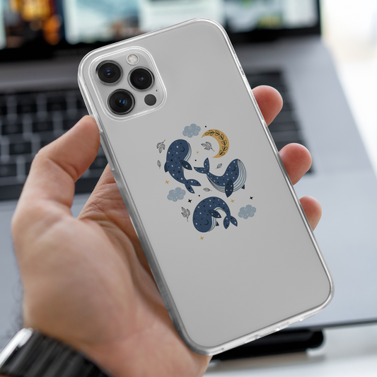 Dolphin Printed Silicone case