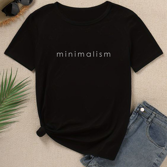 Minimalism Printed Unisex T-Shirt