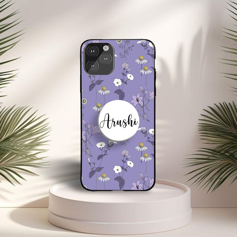 Lavender flowers gripper case