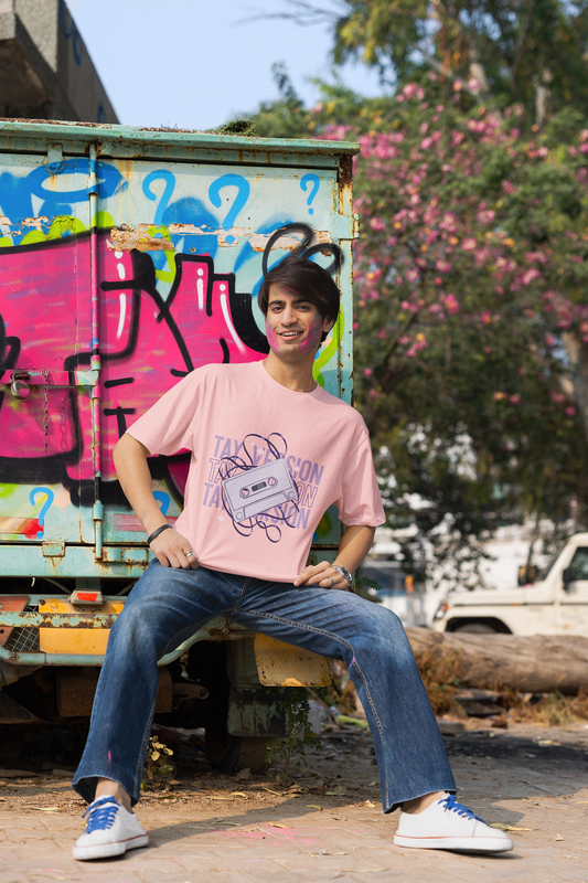 Tay Version Printed Light Pink Unisex T-Shirt