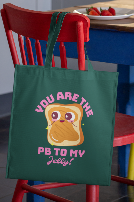 You are the bp to my jelly! Printed Tote Bag