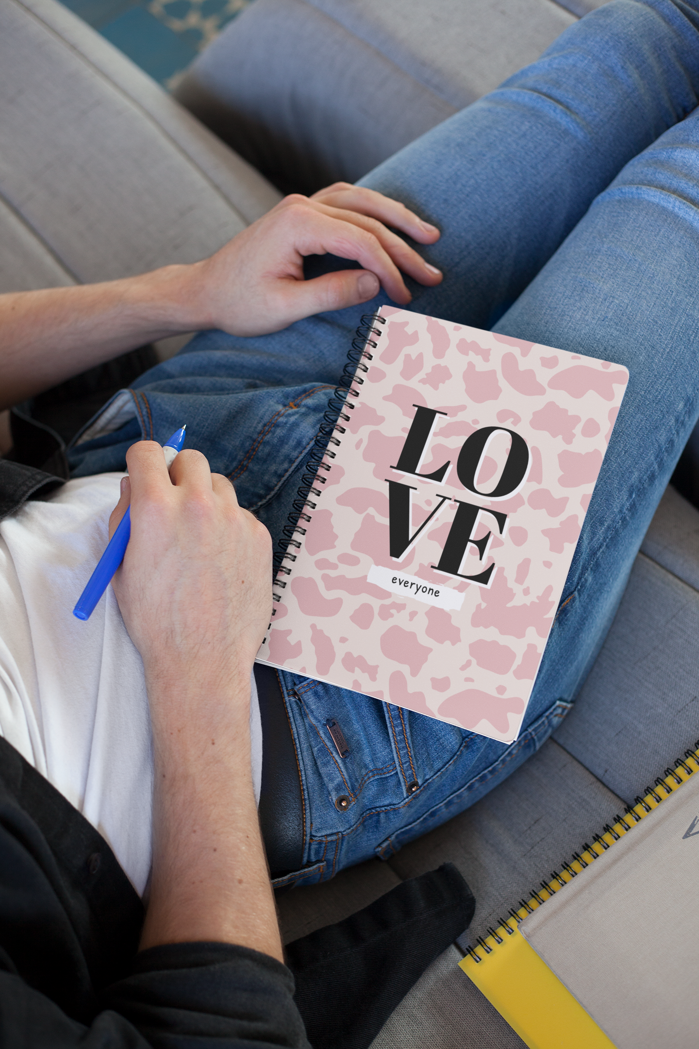 Love Everyone A5 Spiral Notebook