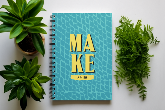 Make A Wish A5 Spiral Notebook