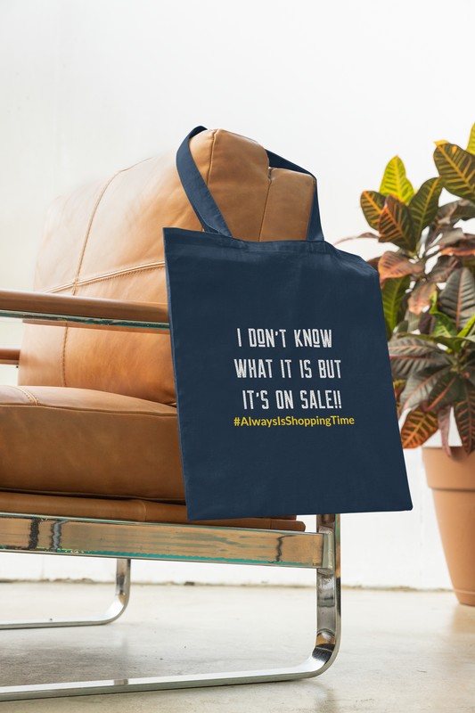 Always shoping time Printed Tote Bag