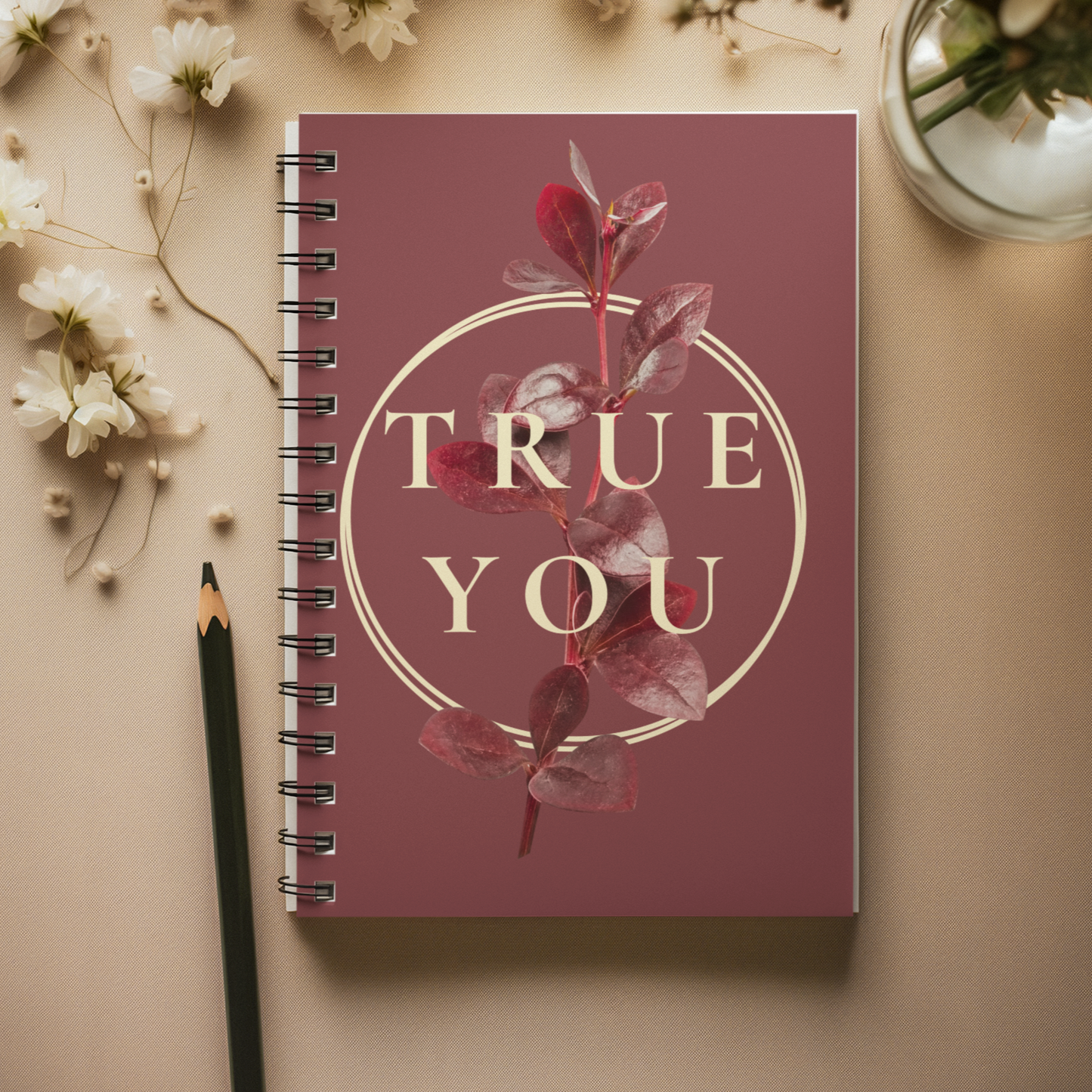 True you A5 Spiral Notebook