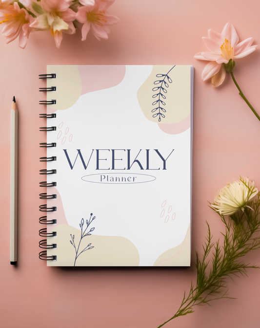 Weekly Planner A5 Spiral Notebook